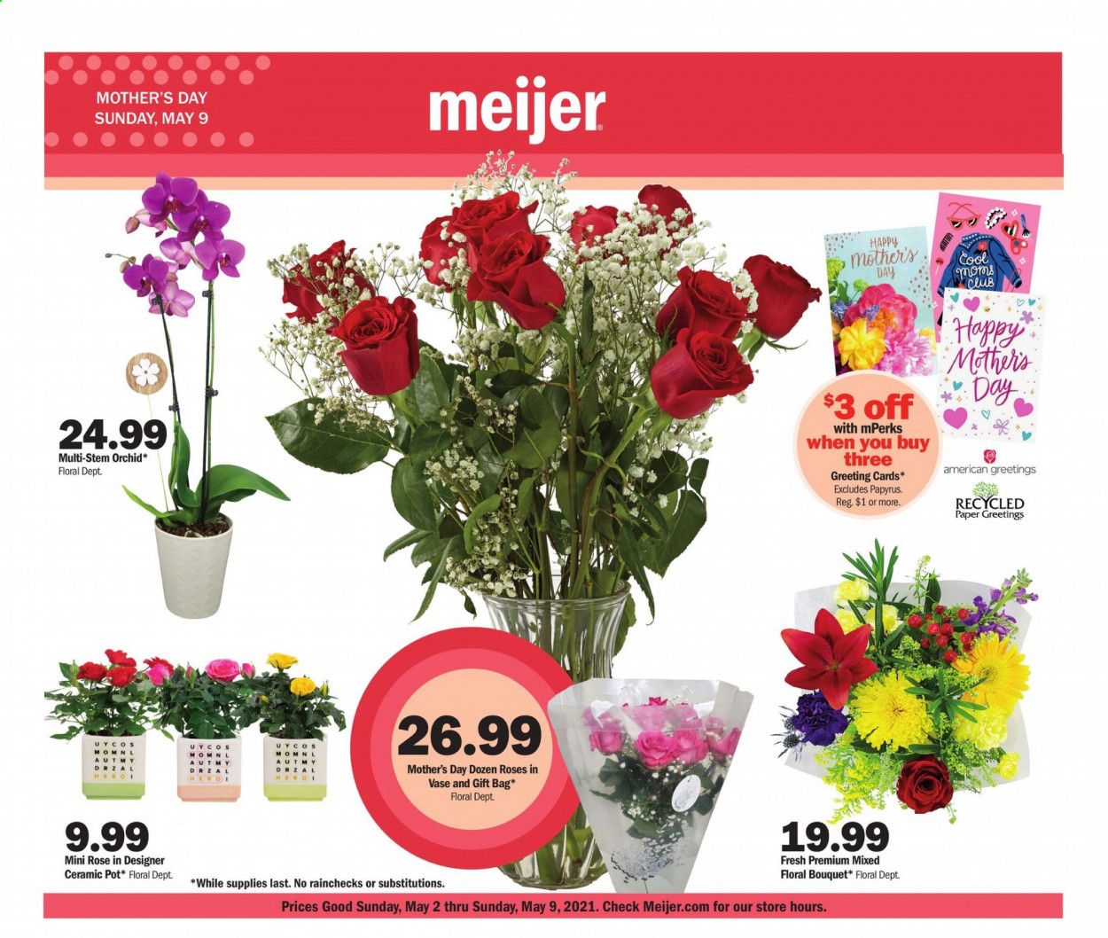 Meijer (IL, IN, KY, MI, OH, WI) Weekly Ad Flyer May 2 to May 9