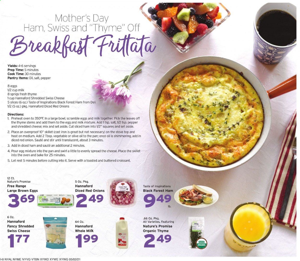 Hannaford (NY) Weekly Ad Flyer May 2 to May 8
