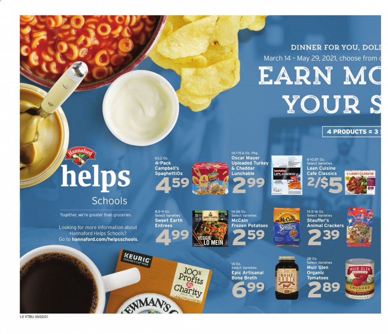 Hannaford (VT) Weekly Ad Flyer May 2 to May 8