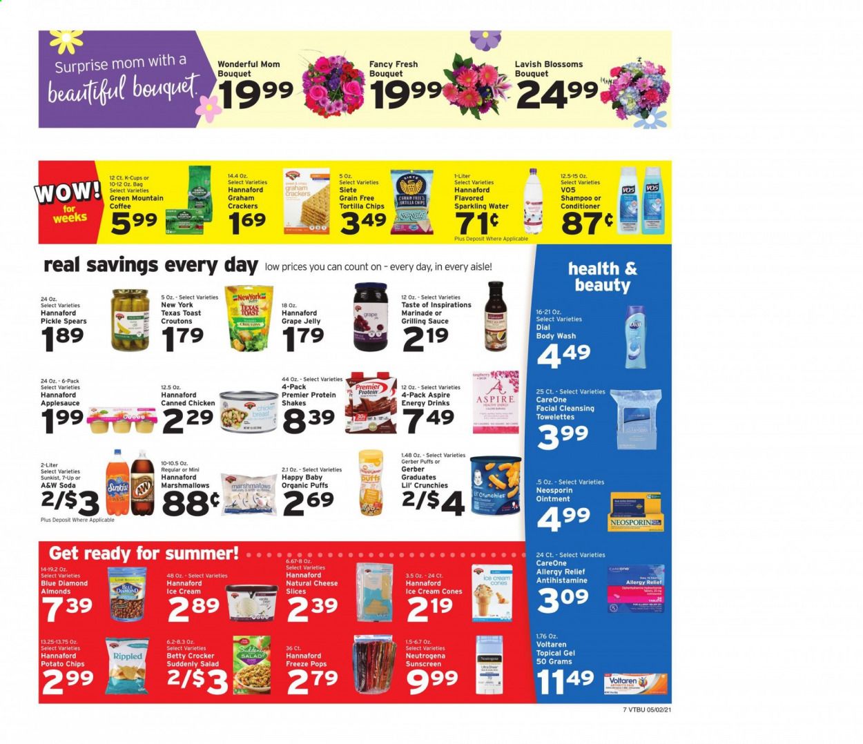 Hannaford (VT) Weekly Ad Flyer May 2 to May 8