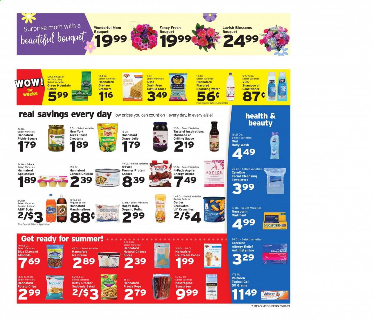 Hannaford (ME) Weekly Ad Flyer May 2 to May 8