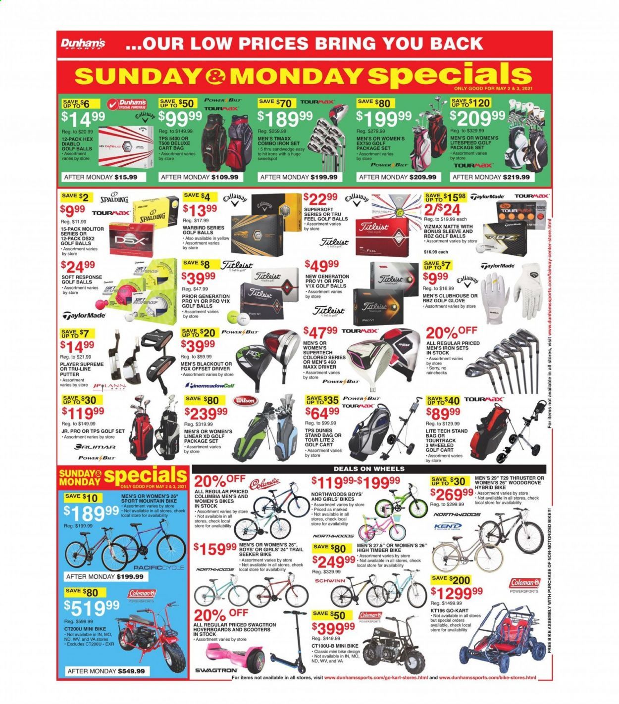 Dunham's Sports Weekly Ad Flyer May 1 to May 6