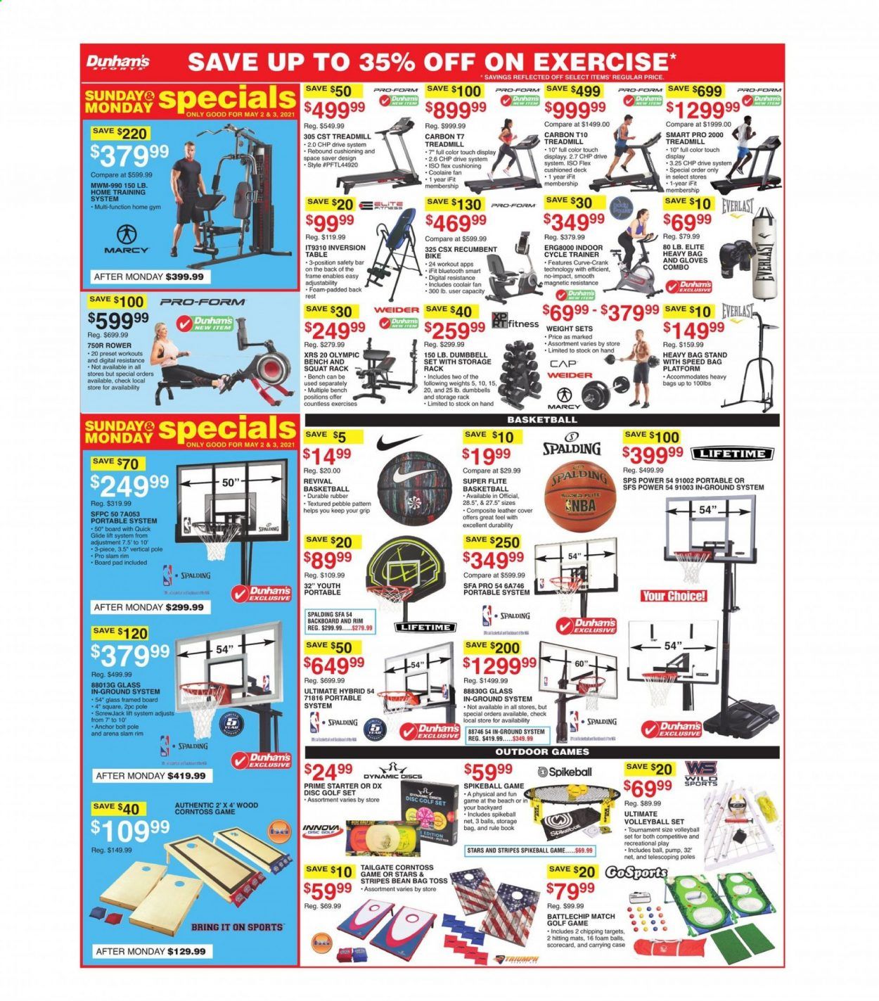 Dunham's Sports Weekly Ad Flyer May 1 to May 6