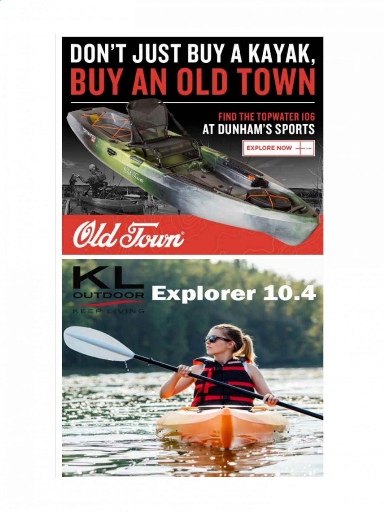 Dunham's Sports Weekly Ad Flyer April 29 to July 22
