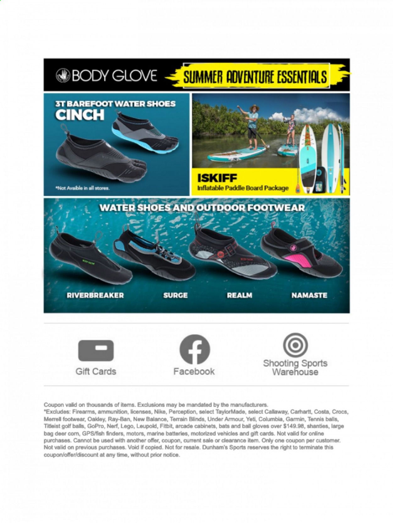 Dunham's Sports Weekly Ad Flyer April 29 to July 22