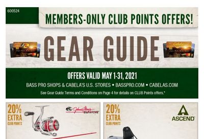 Cabela's Weekly Ad Flyer May 1 to May 31