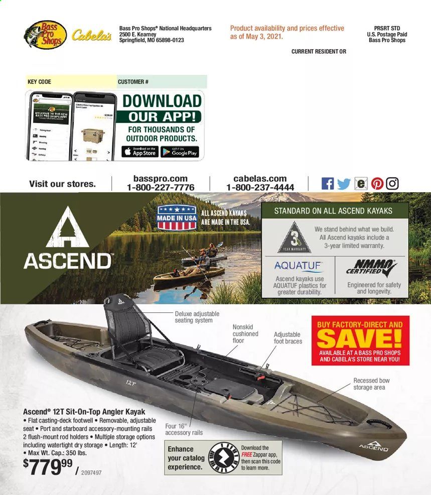 Bass Pro Shops Weekly Ad Flyer May 1 to May 8