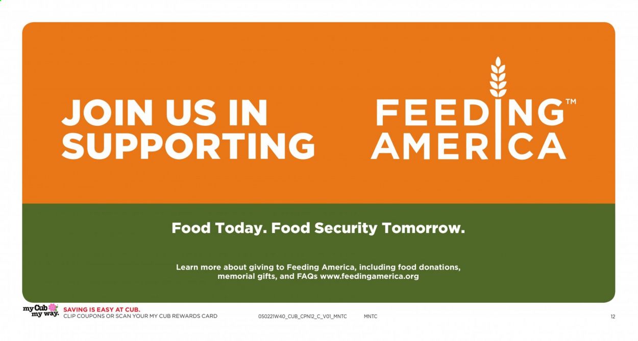Cub Foods Weekly Ad Flyer May 2 to May 15