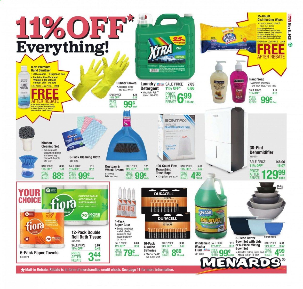 Menards Weekly Ad Flyer April 29 to May 8