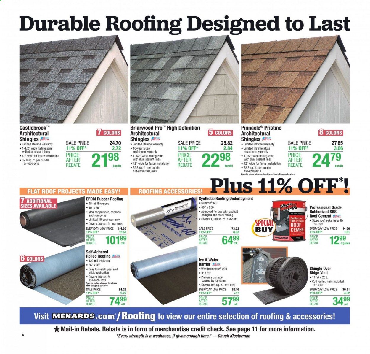 Menards Weekly Ad Flyer April 29 to May 8