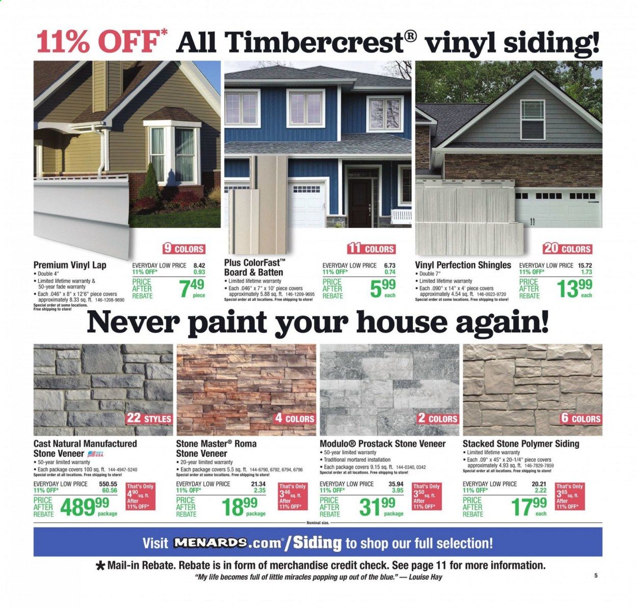 Menards Weekly Ad Flyer April 29 to May 8