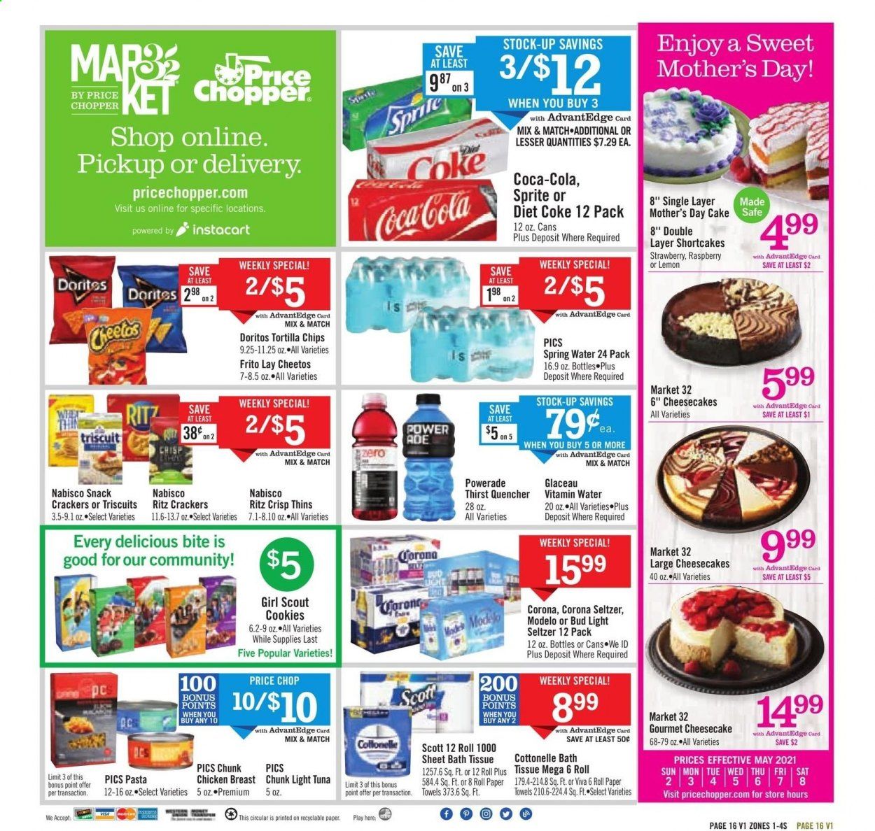 Price Chopper (CT, MA, NH, NY, PA, VT) Weekly Ad Flyer May 2 to May 8