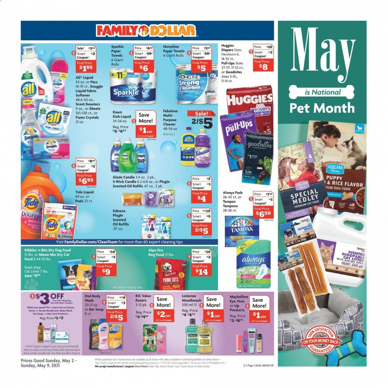 Family Dollar Weekly Ad Flyer May 2 to May 9
