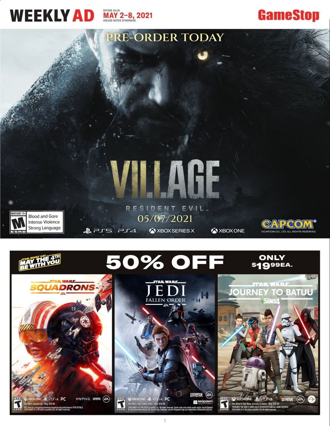 GameStop Weekly Ad Flyer May 2 to May 8