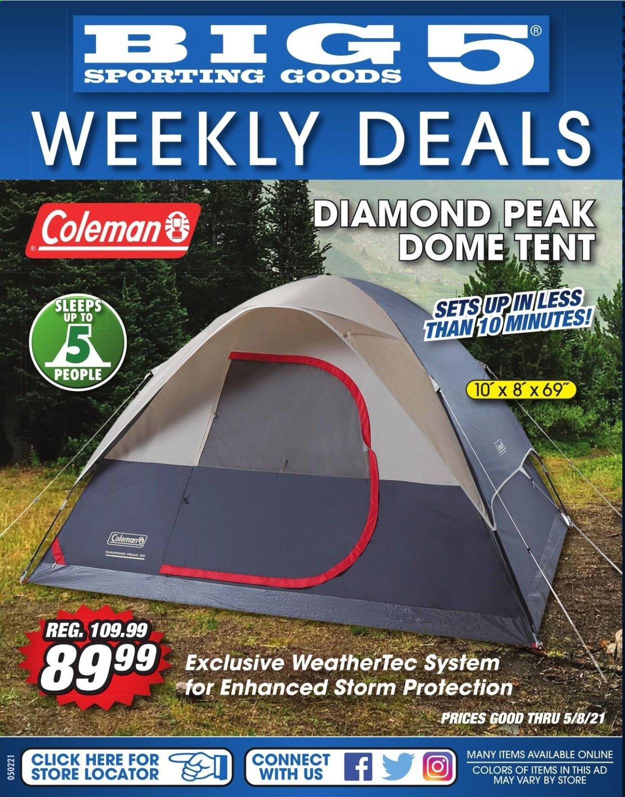 Big 5 Weekly Ad Flyer May 2 to May 8