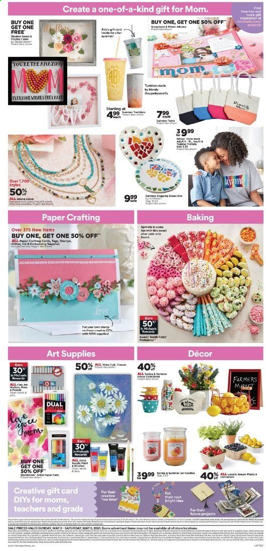 Michaels Weekly Ad Flyer May 2 to May 8