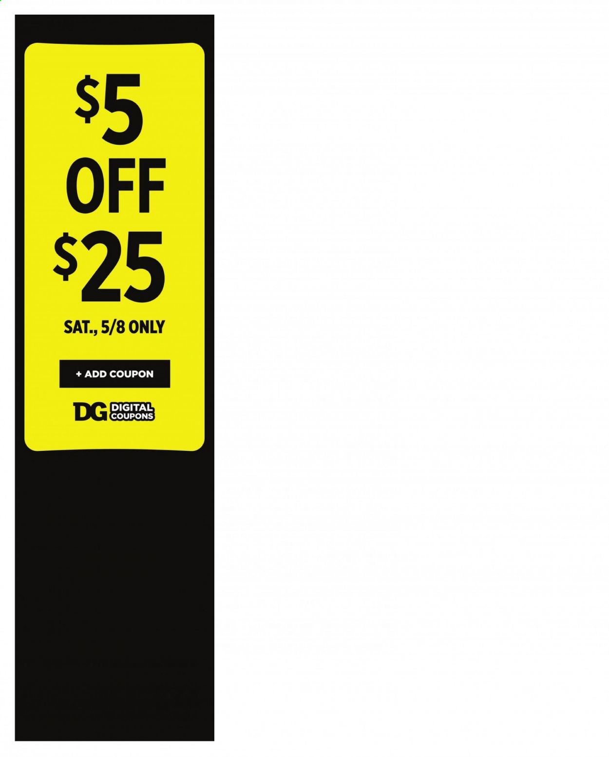 Dollar General (MS) Weekly Ad Flyer May 2 to May 8