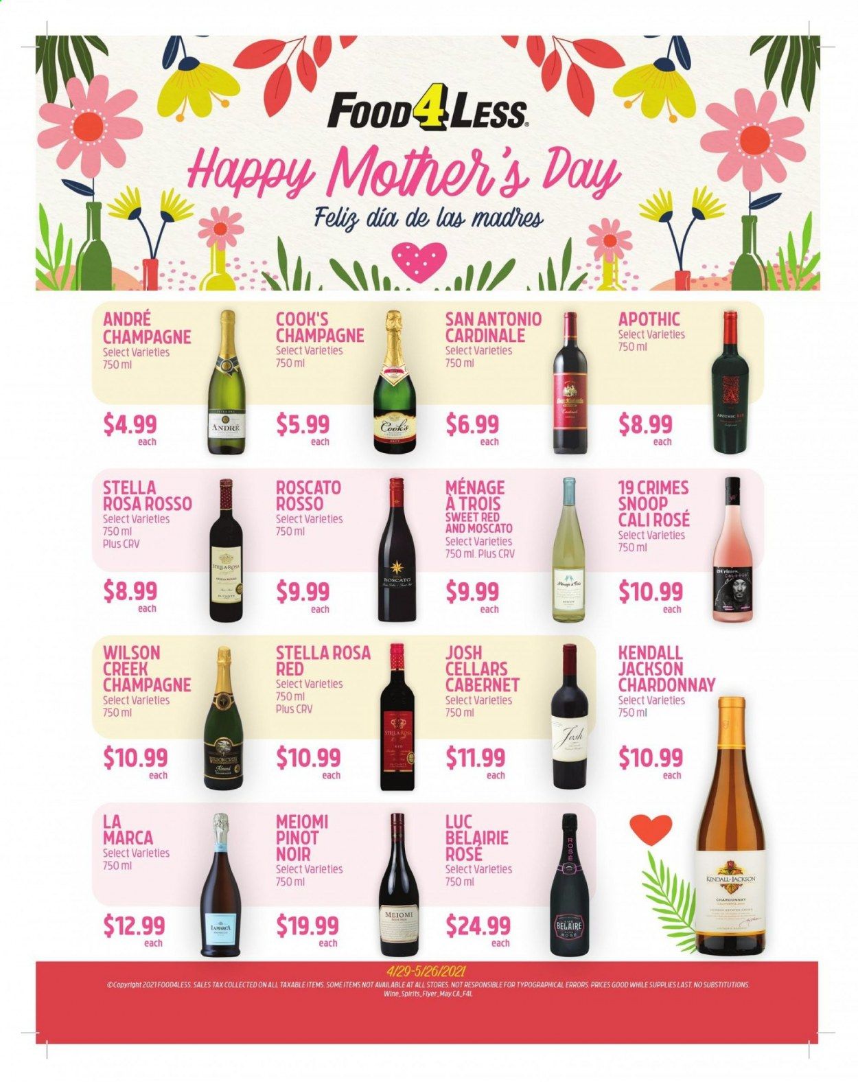 Food 4 Less (CA) Weekly Ad Flyer April 29 to May 26