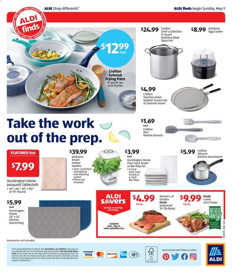 ALDI (KY, MI, MN, NJ, NY, OH, PA, VT, WV) Weekly Ad Flyer May 9 to May 15