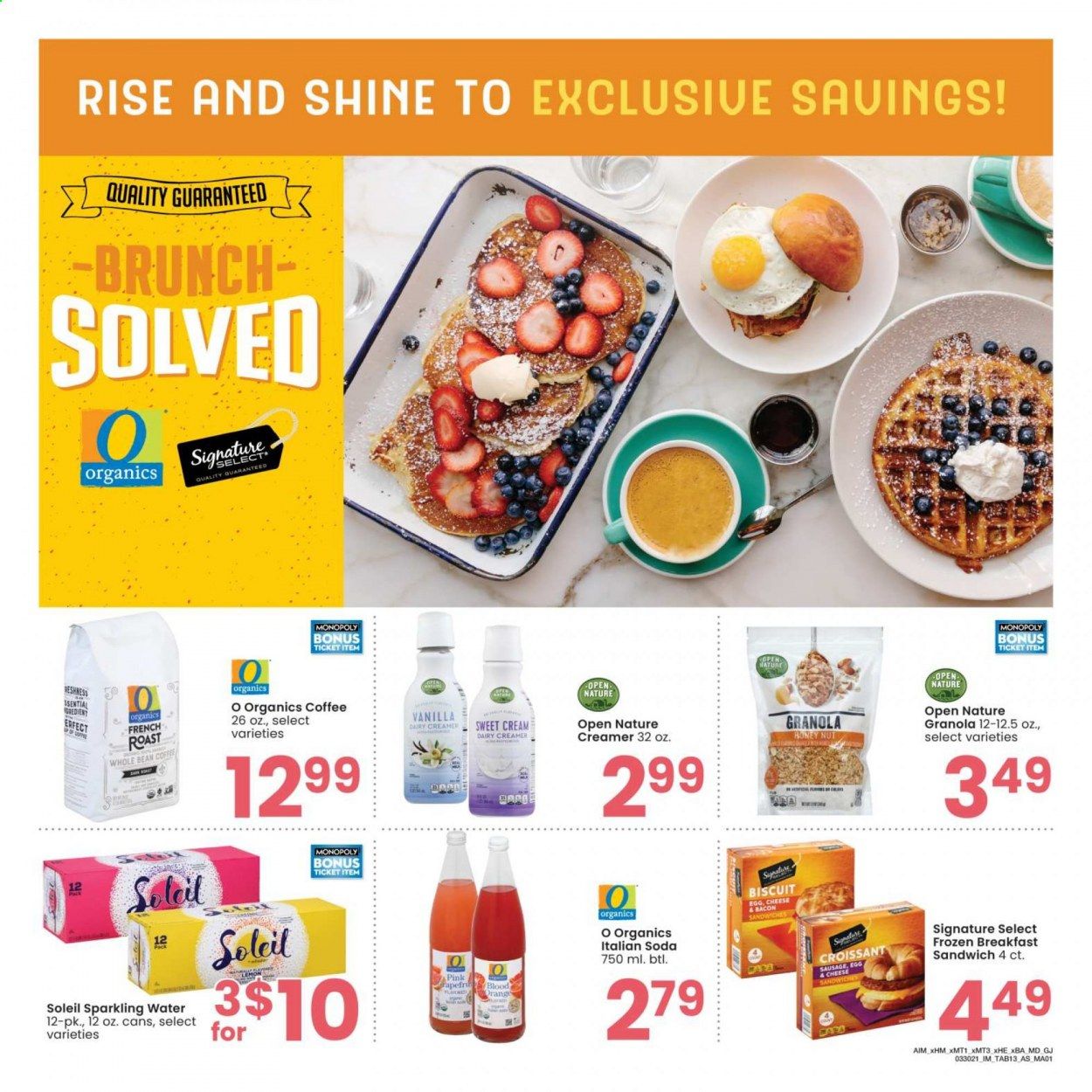 Albertsons (CA, ID, LA, MT, OR, TX, WA) Weekly Ad Flyer March 30 to May 3