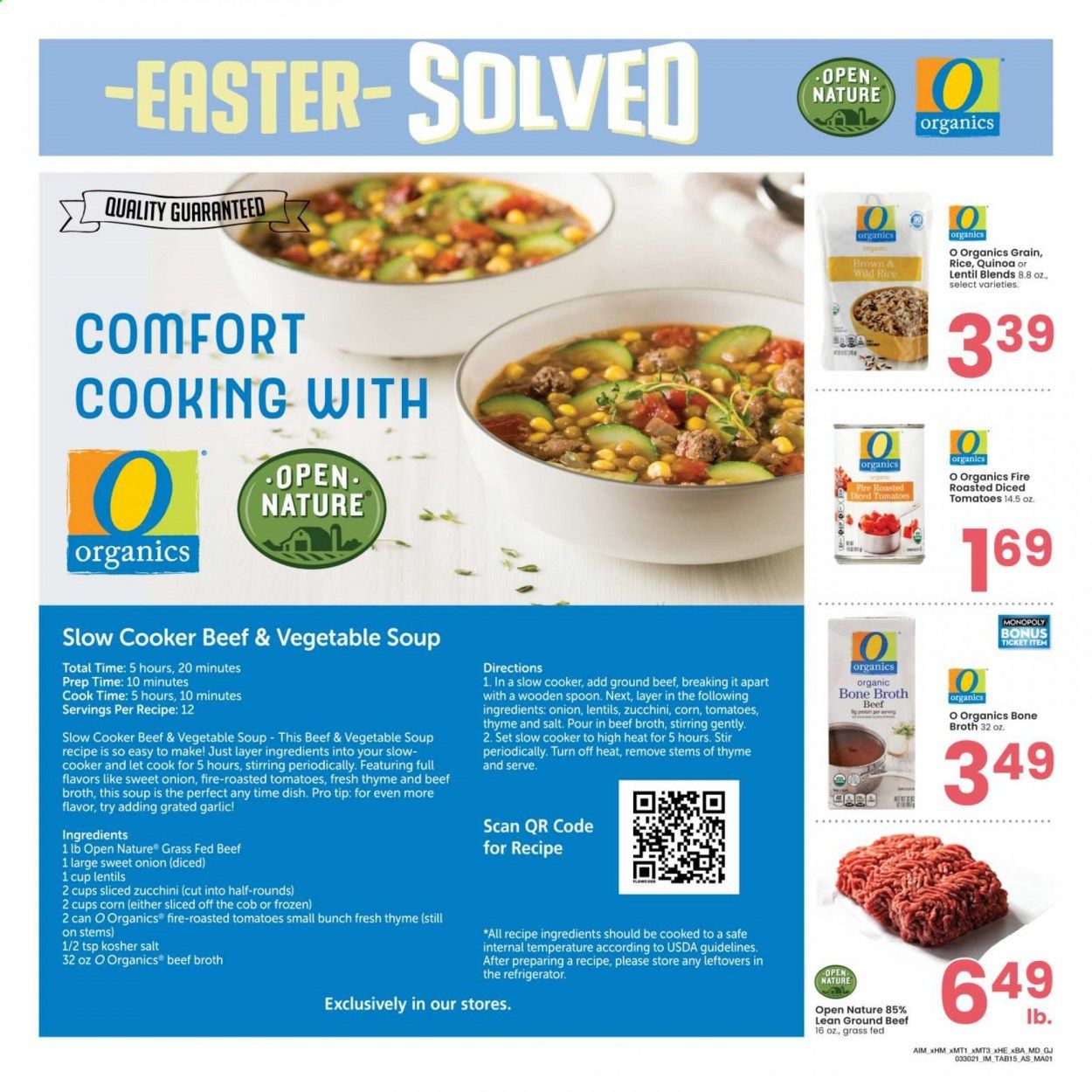 Albertsons (CA, ID, LA, MT, OR, TX, WA) Weekly Ad Flyer March 30 to May 3
