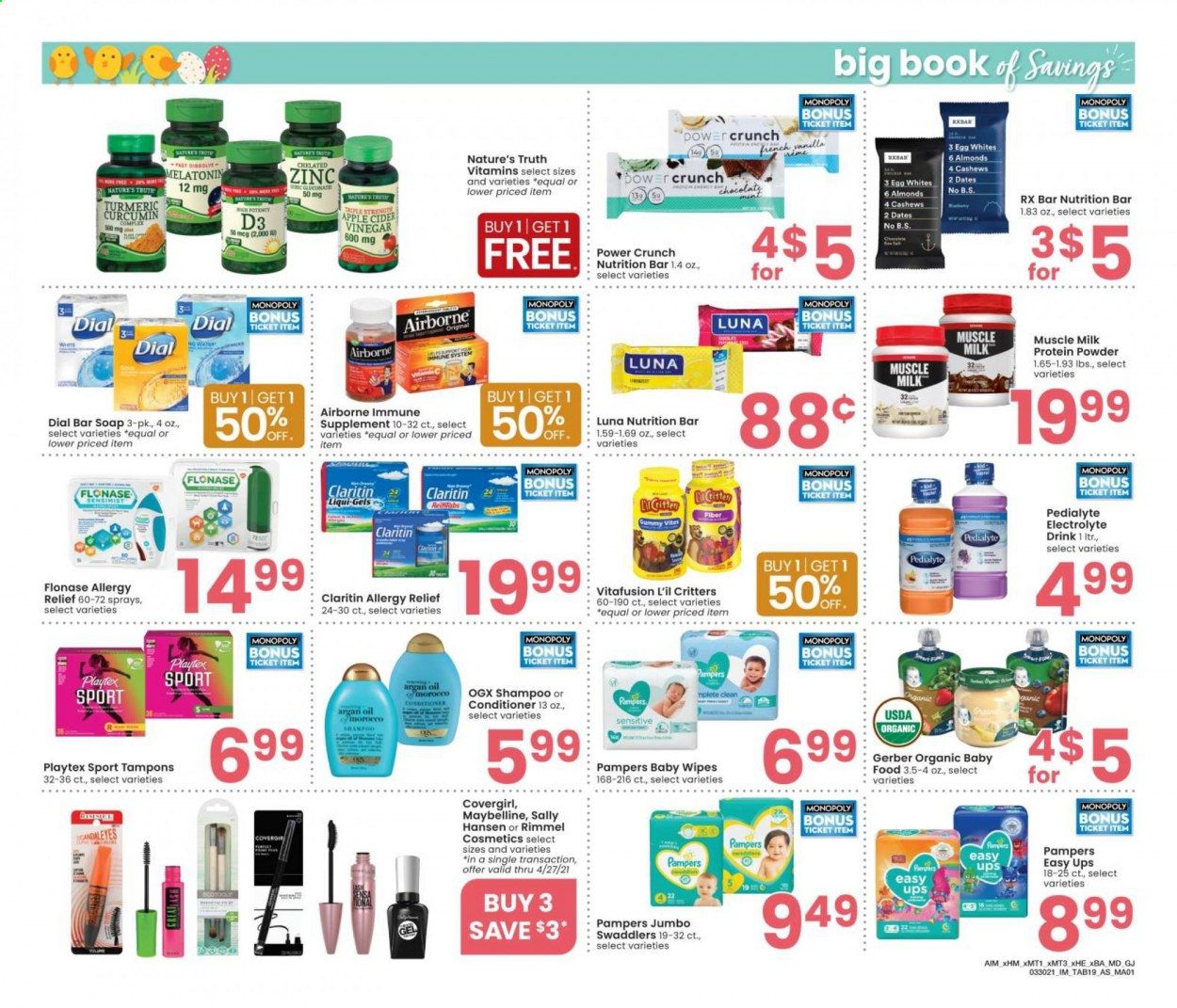Albertsons (CA, ID, LA, MT, OR, TX, WA) Weekly Ad Flyer March 30 to May 3