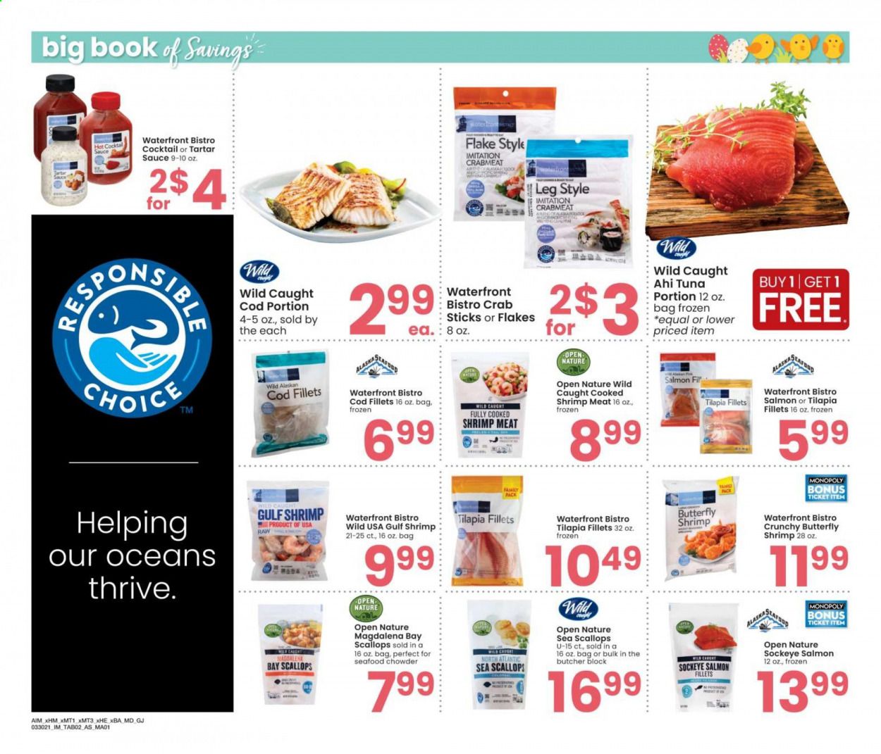 Albertsons (CA, ID, LA, MT, OR, TX, WA) Weekly Ad Flyer March 30 to May 3