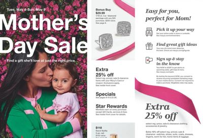 Macy's Weekly Ad Flyer May 4 to May 9