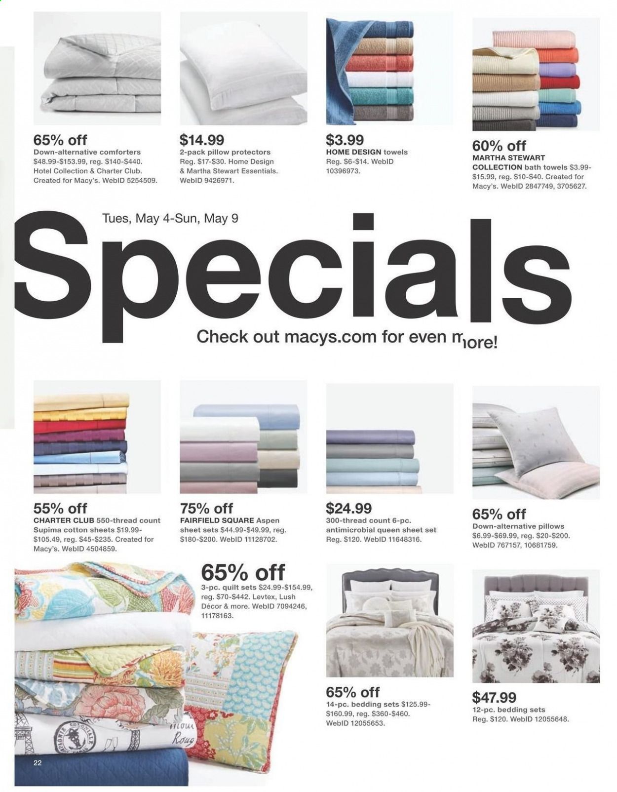 Macy's Weekly Ad Flyer May 4 to May 9