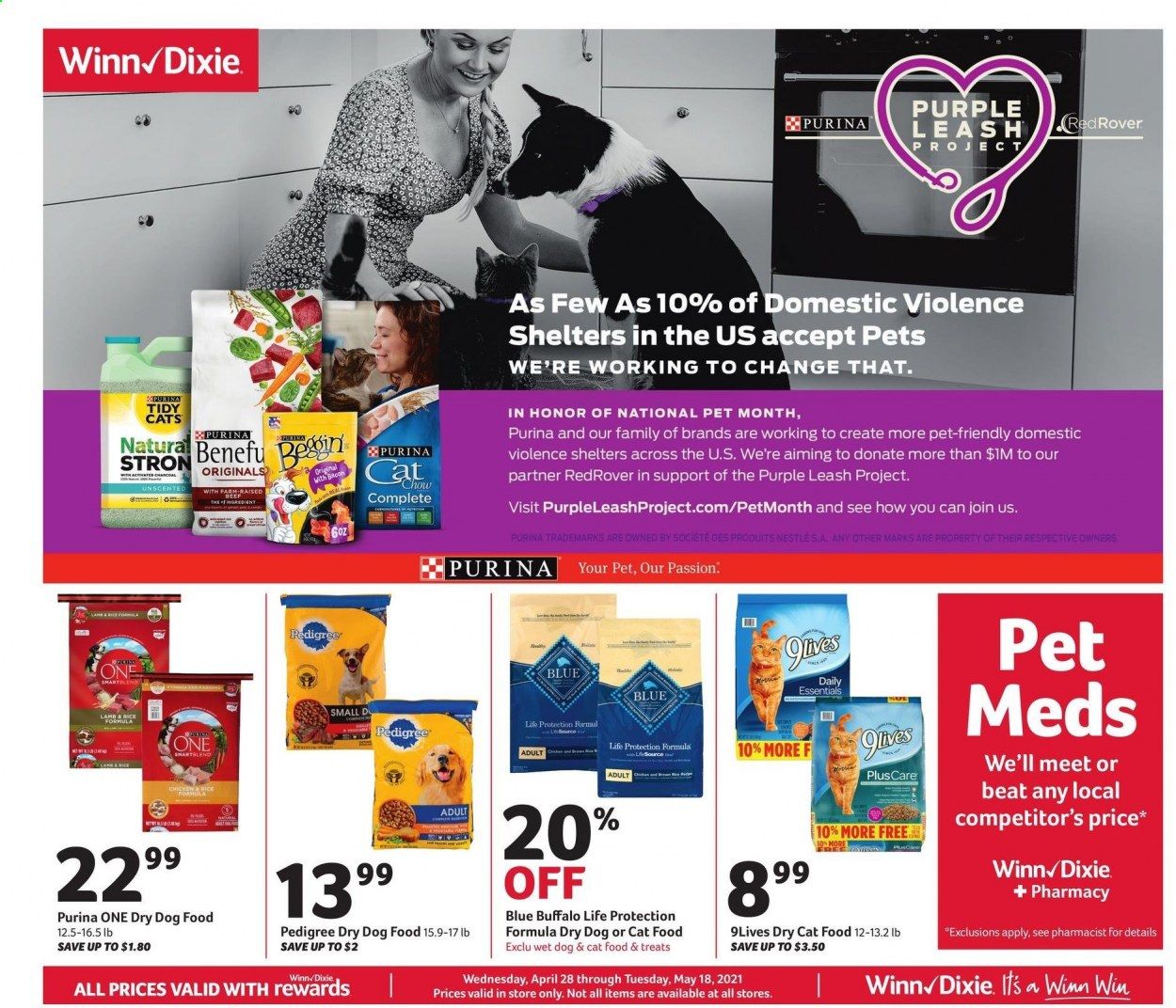Winn Dixie (AL, FL, GA, LA) Weekly Ad Flyer April 28 to May 18