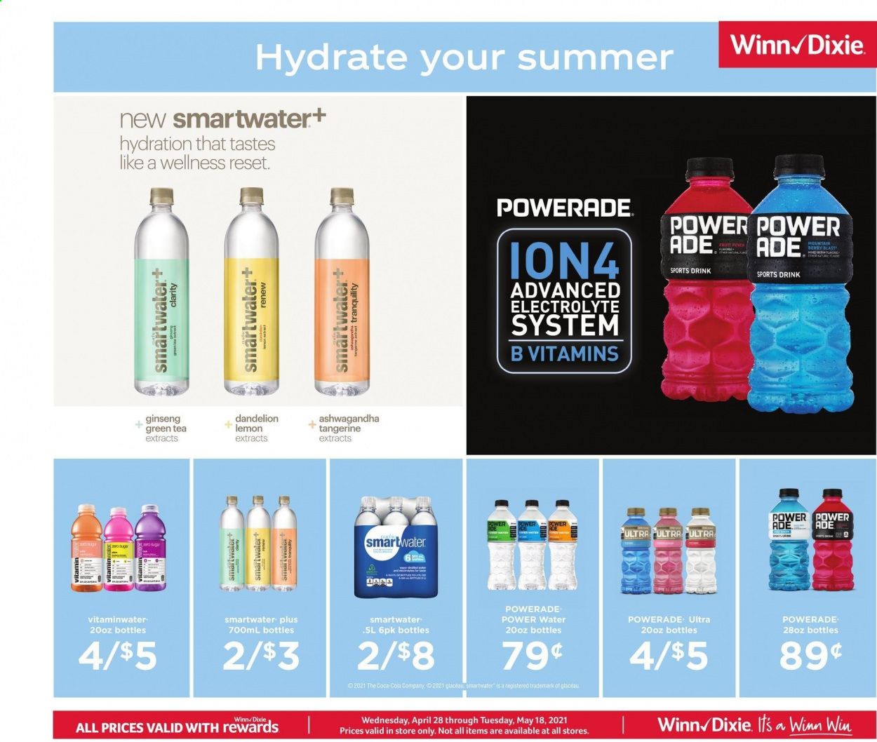Winn Dixie (AL, FL, GA, LA) Weekly Ad Flyer April 28 to May 18