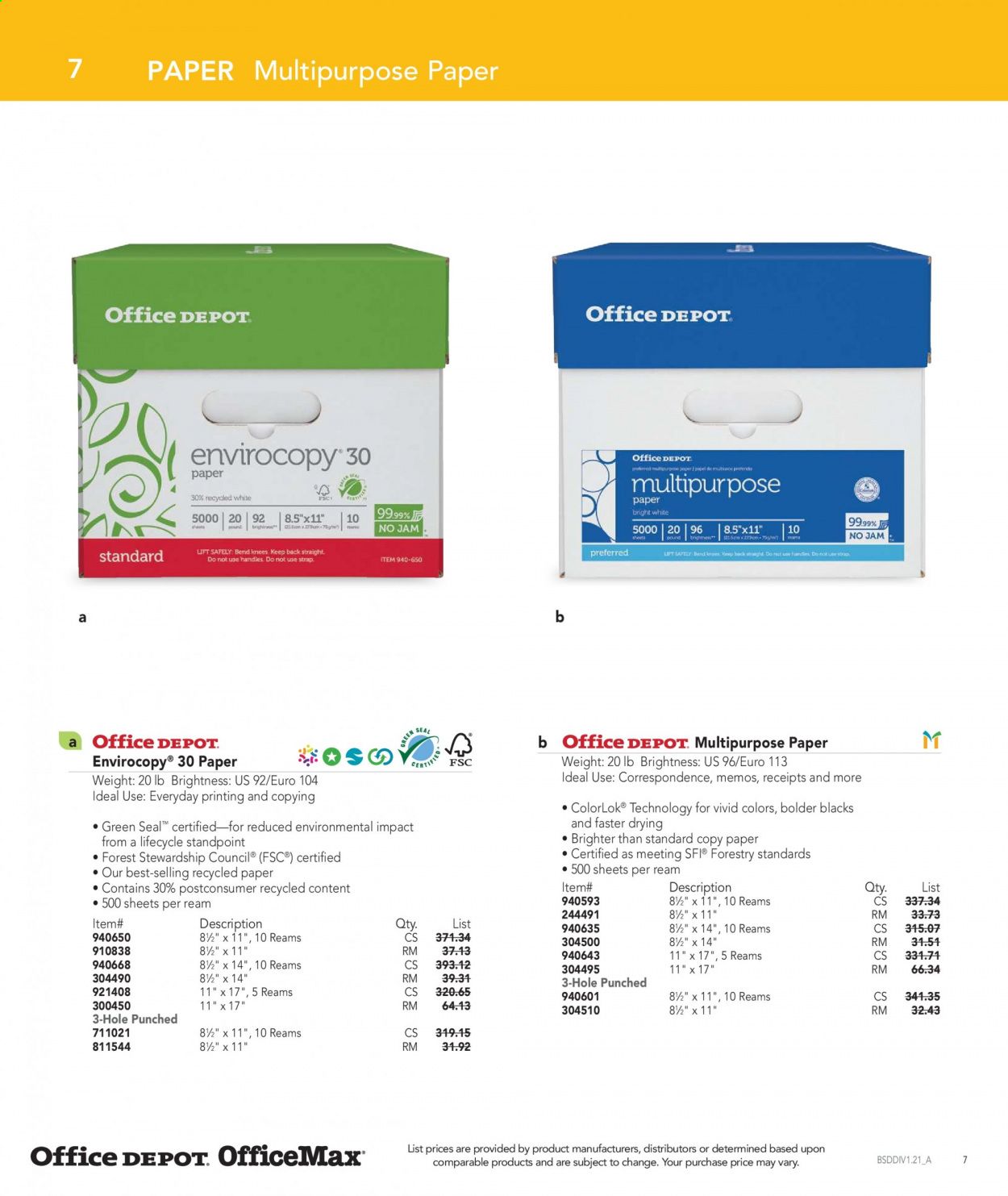 Office DEPOT Weekly Ad Flyer May 3 to May 10