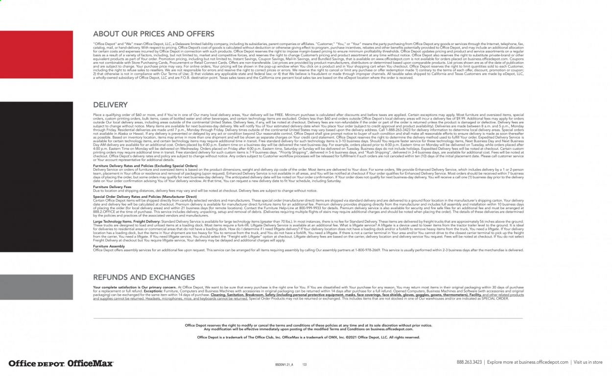 Office DEPOT Weekly Ad Flyer May 3 to May 10