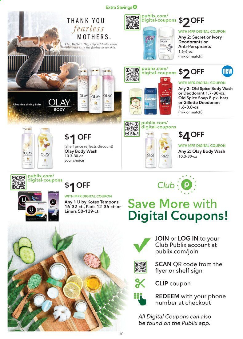 Publix (AL, FL, GA, NC, SC, TN) Weekly Ad Flyer April 24 to May 7
