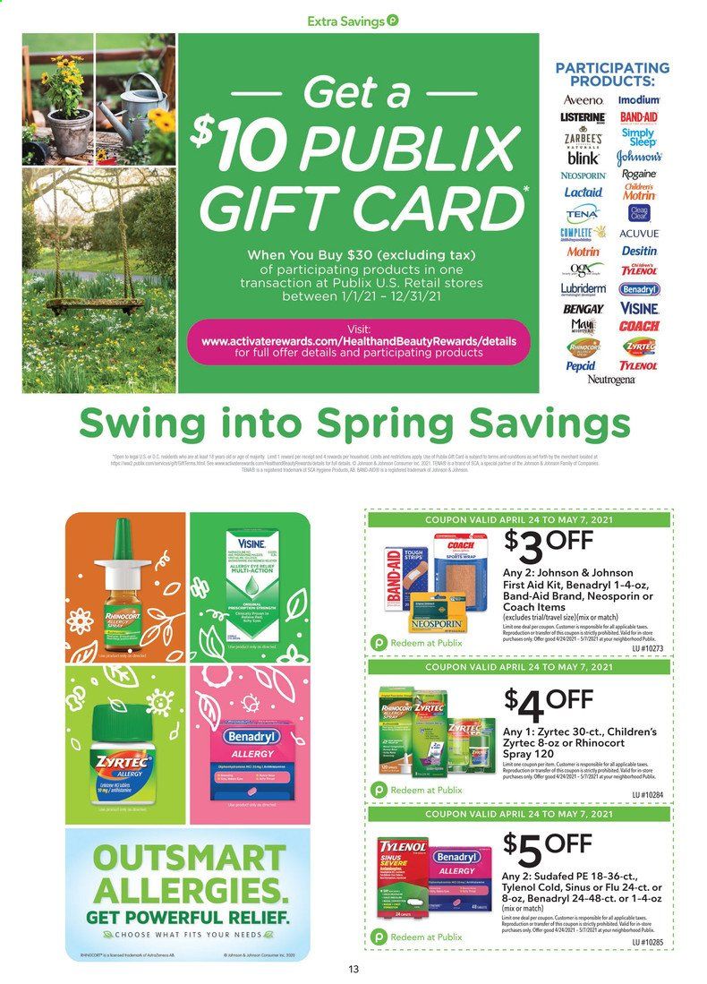 Publix (AL, FL, GA, NC, SC, TN) Weekly Ad Flyer April 24 to May 7