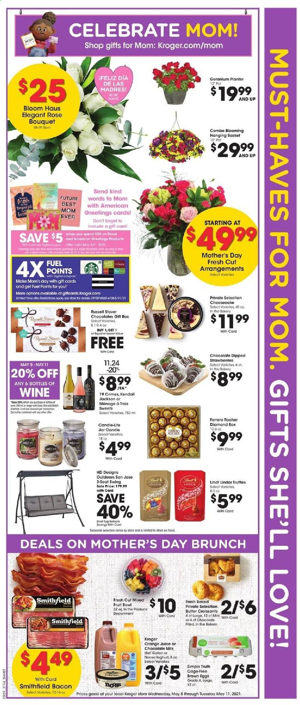 Kroger (GA, IL, LA, MI, OK, SC, TN, TX, VA) Weekly Ad Flyer May 5 to May 11