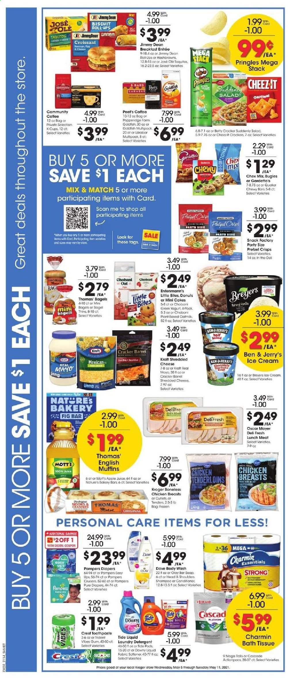 Kroger (GA, IL, LA, MI, OK, SC, TN, TX, VA) Weekly Ad Flyer May 5 to May 11