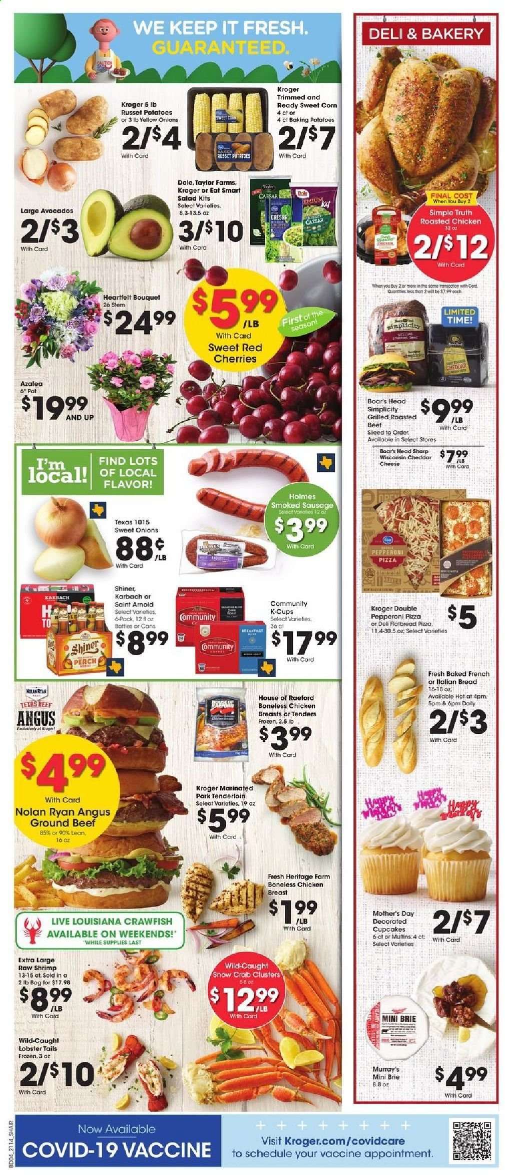 Kroger (GA, IL, LA, MI, OK, SC, TN, TX, VA) Weekly Ad Flyer May 5 to May 11