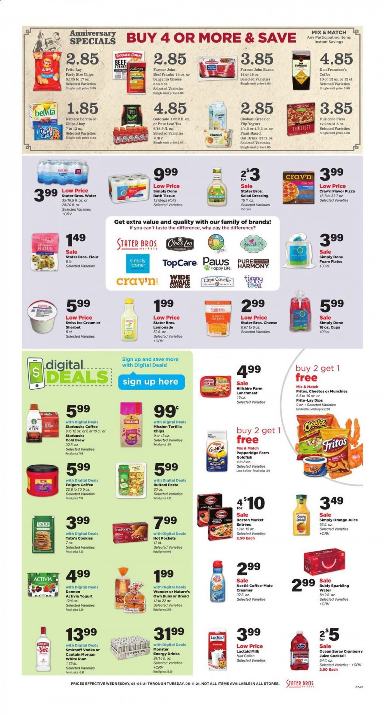 Stater Bros. (CA) Weekly Ad Flyer May 5 to May 11