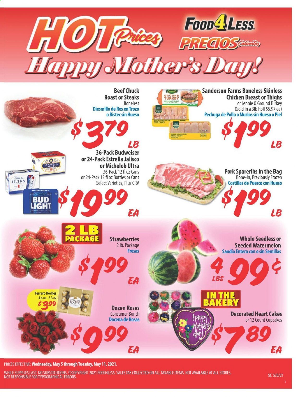 Food 4 Less (CA) Weekly Ad Flyer May 5 to May 11