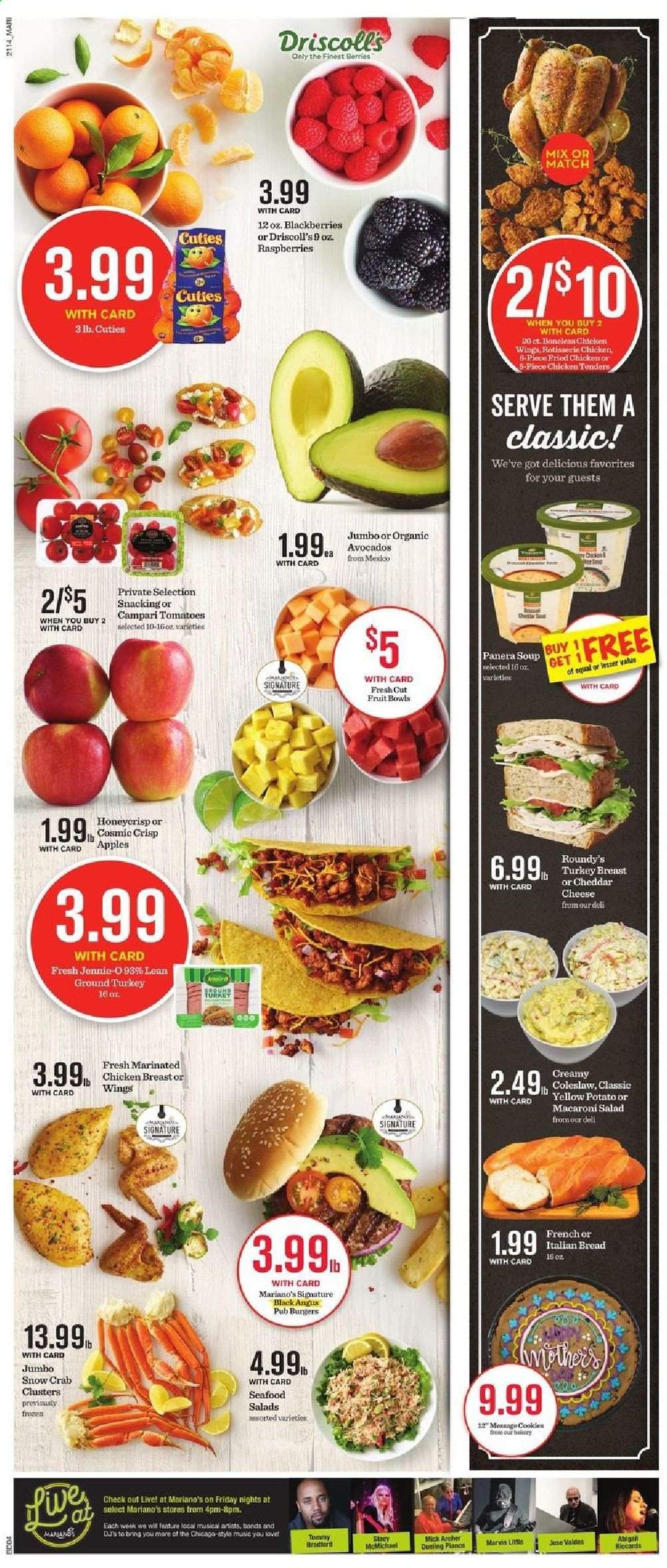 Mariano’s Weekly Ad Flyer May 5 to May 11