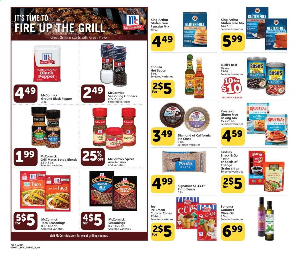 Albertsons (CA, ID, LA, MT, OR, TX, WA) Weekly Ad Flyer May 5 to May 25