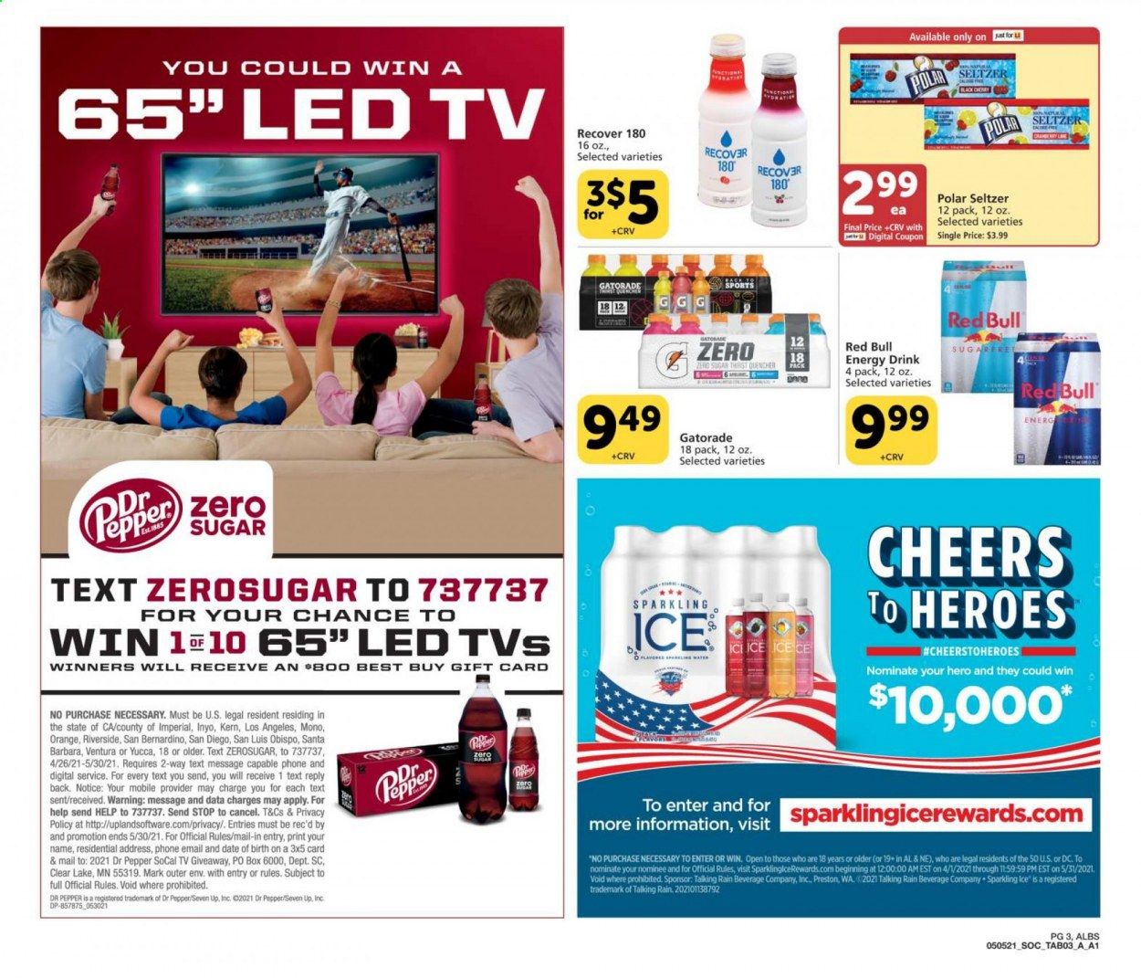 Albertsons (CA, ID, LA, MT, OR, TX, WA) Weekly Ad Flyer May 5 to May 25