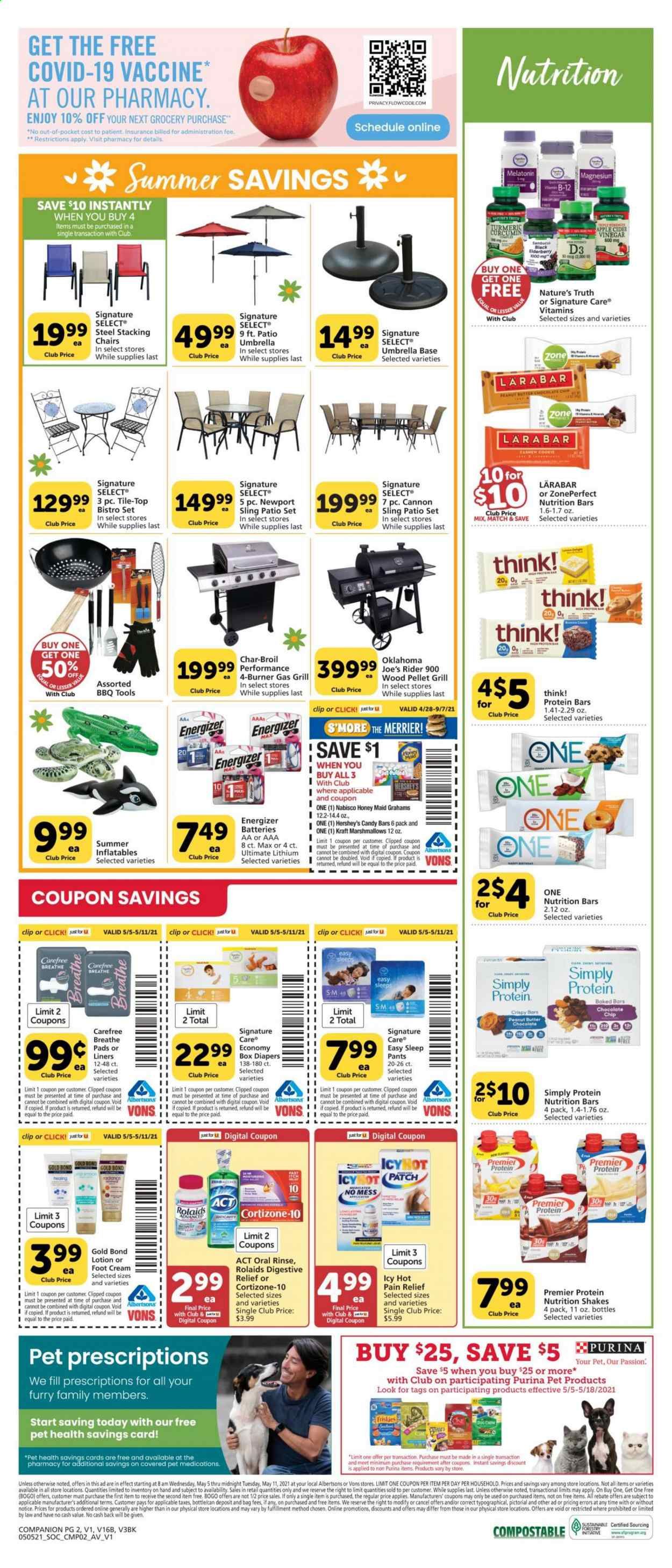 Albertsons (CA, ID, LA, MT, OR, TX, WA) Weekly Ad Flyer May 5 to May 11