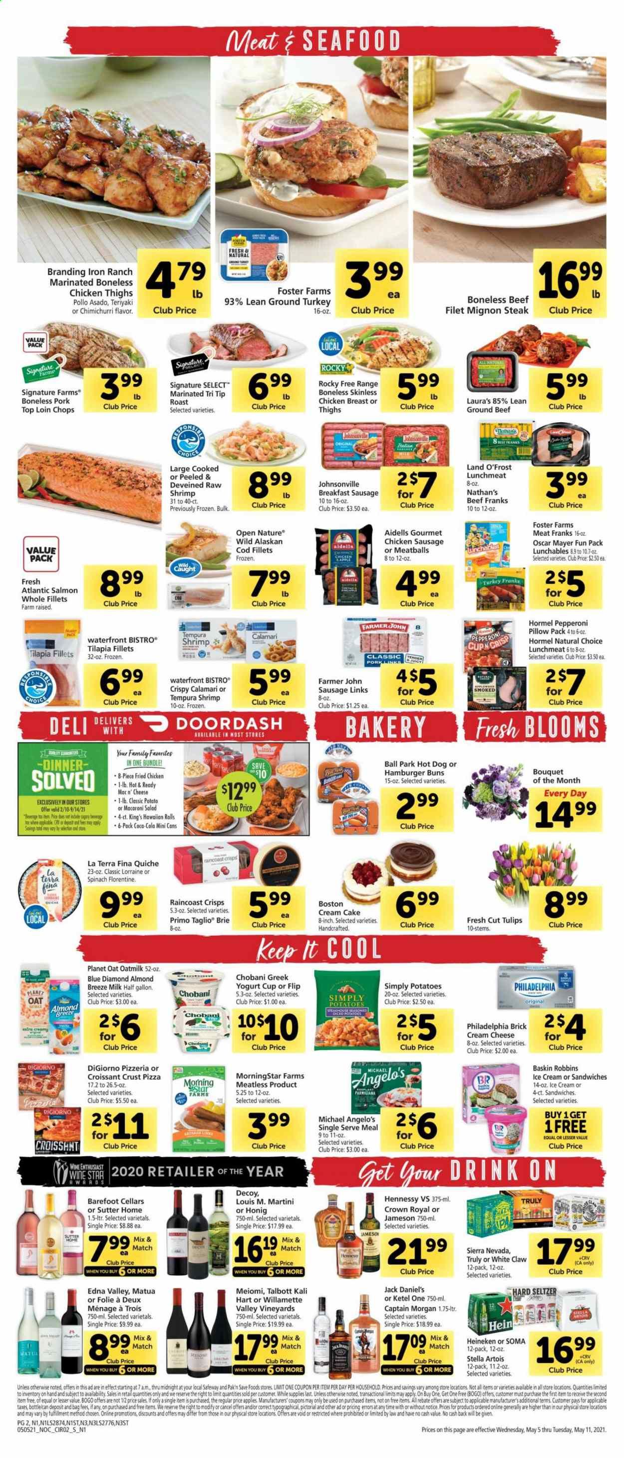 Safeway (AZ, CA, CO, HI, MD, NE, OR, VA, WA) Weekly Ad Flyer May 5 to May 11