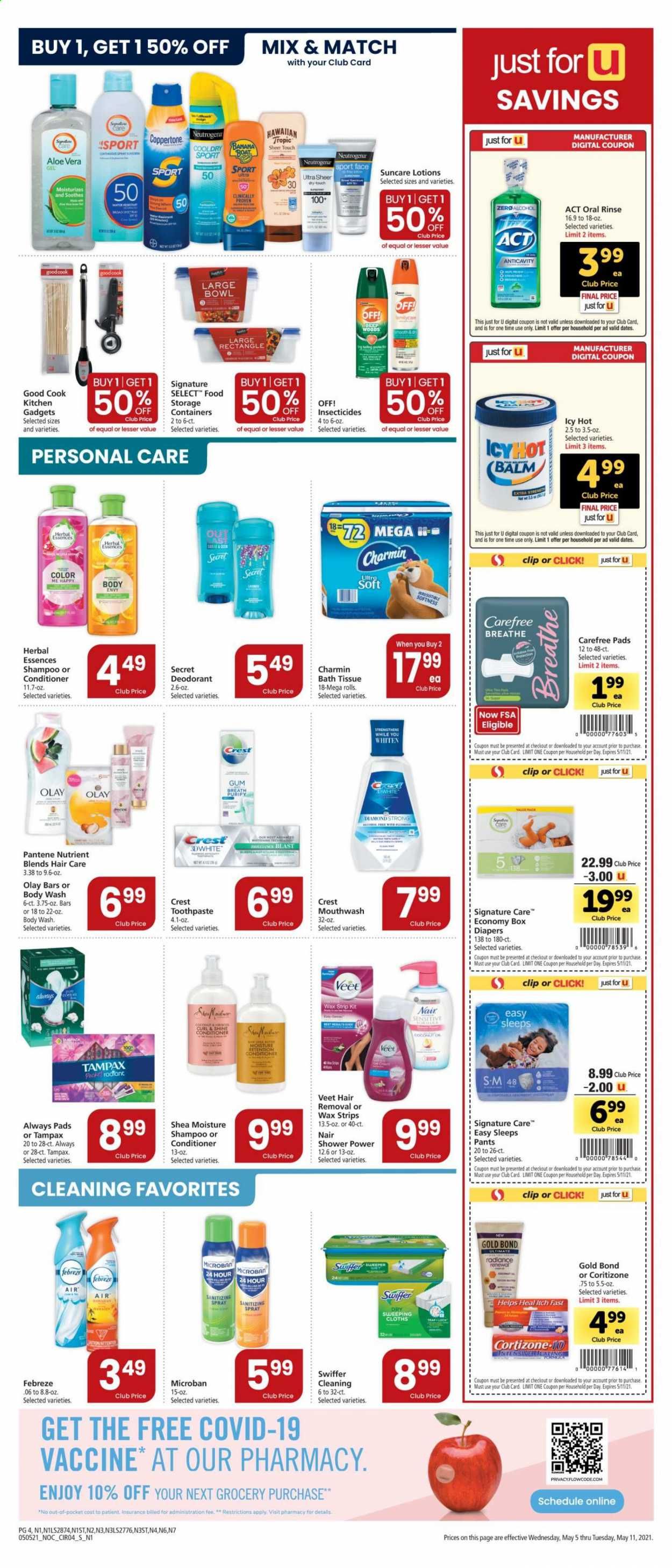 Safeway (AZ, CA, CO, HI, MD, NE, OR, VA, WA) Weekly Ad Flyer May 5 to May 11