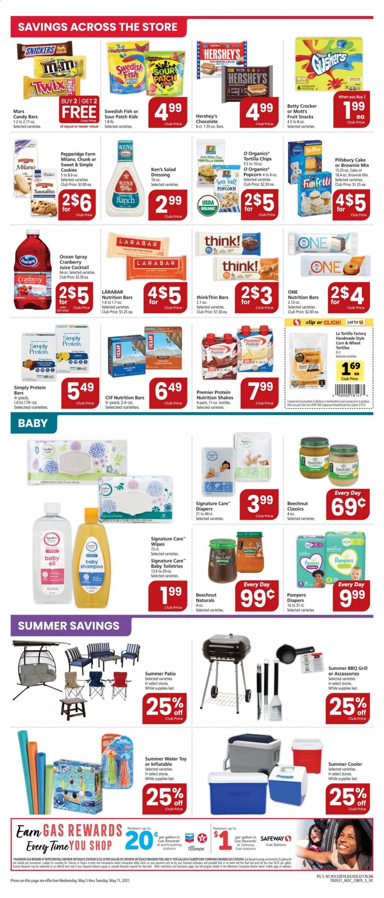 Safeway (AZ, CA, CO, HI, MD, NE, OR, VA, WA) Weekly Ad Flyer May 5 to May 11
