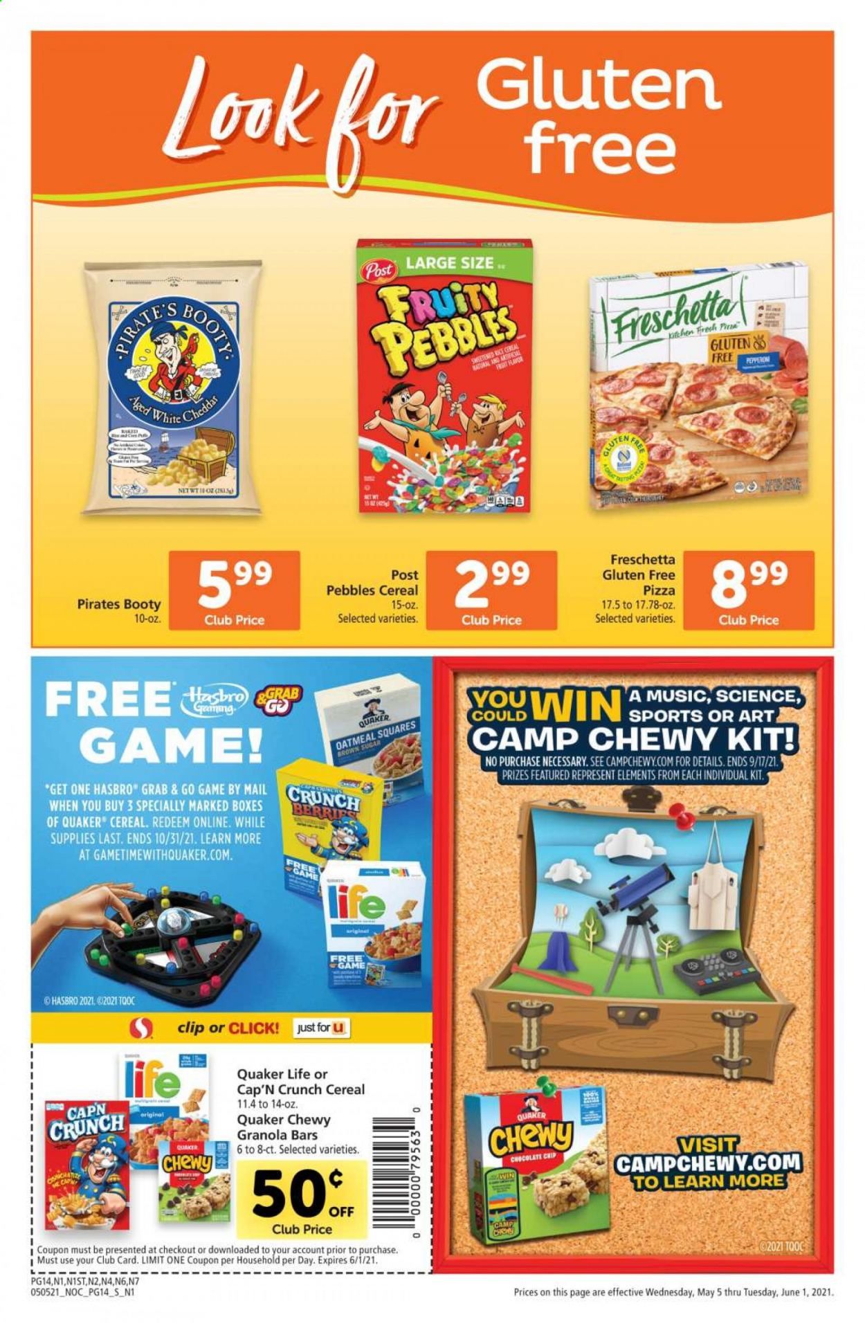 Safeway (AZ, CA, CO, HI, MD, NE, OR, VA, WA) Weekly Ad Flyer May 5 to June 1