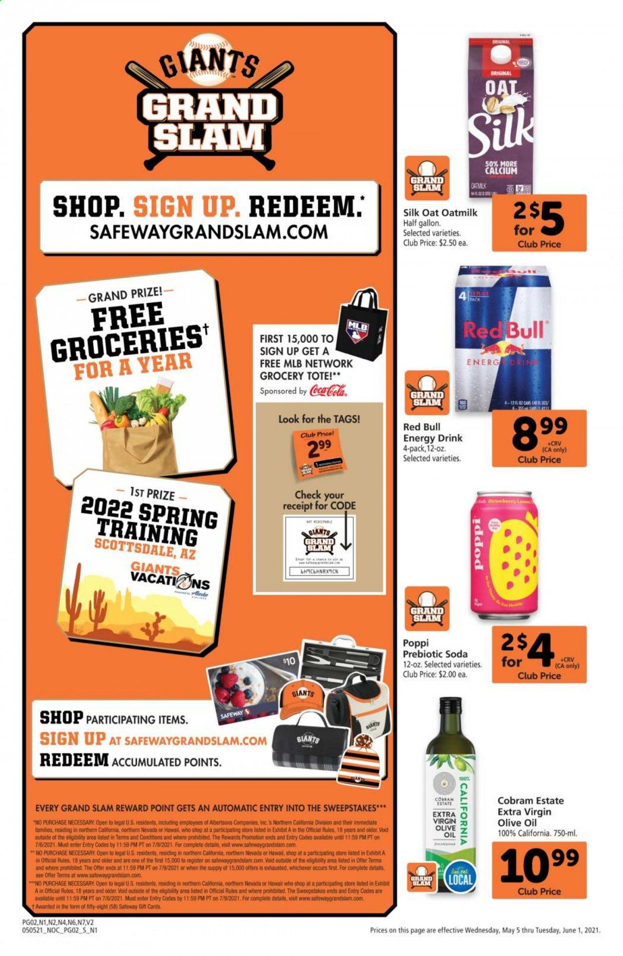 Safeway (AZ, CA, CO, HI, MD, NE, OR, VA, WA) Weekly Ad Flyer May 5 to June 1