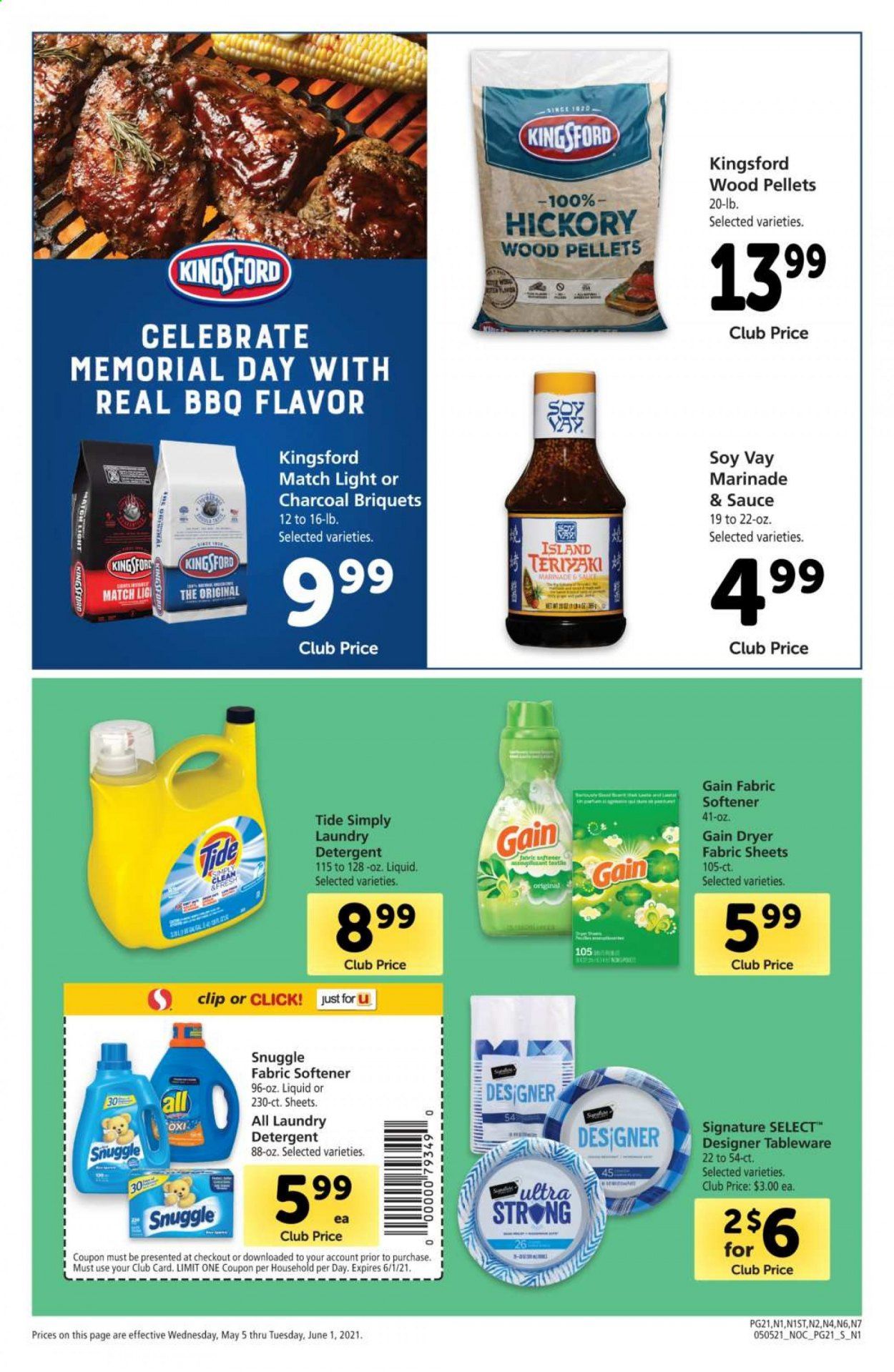 Safeway (AZ, CA, CO, HI, MD, NE, OR, VA, WA) Weekly Ad Flyer May 5 to June 1